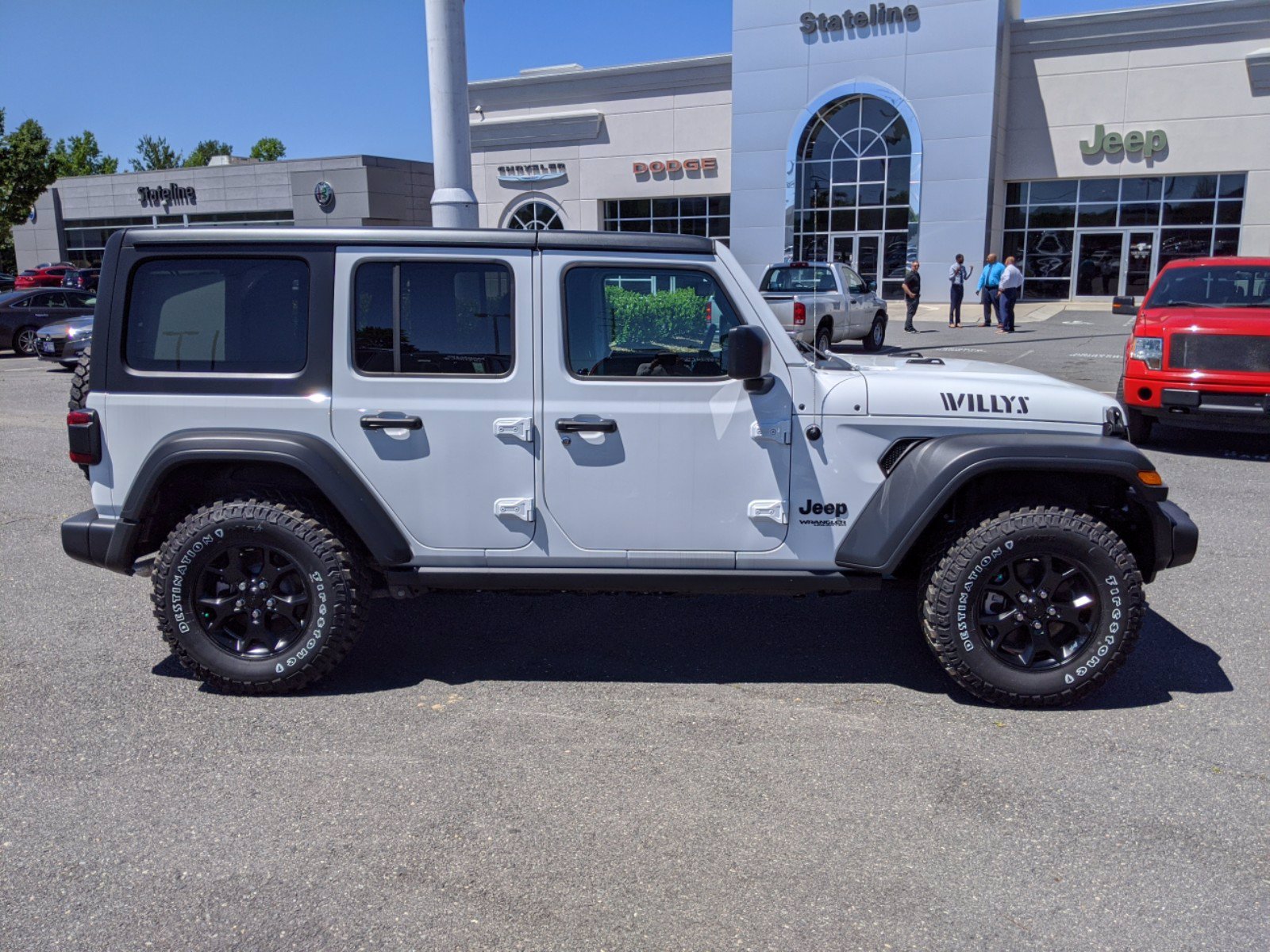 New 2020 JEEP Wrangler Unlimited Willys 4×4 Sport Utility