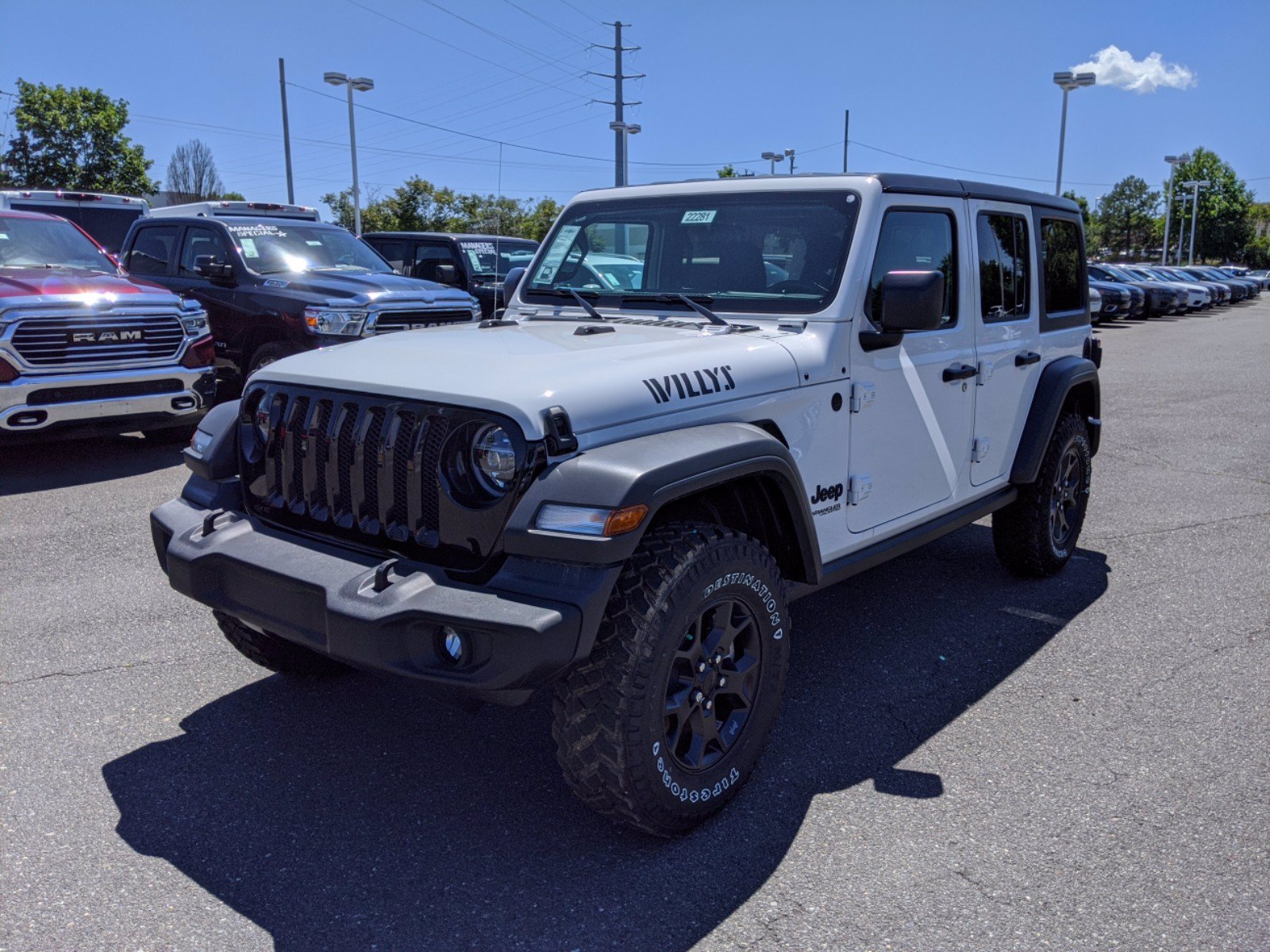 New 2020 JEEP Wrangler Unlimited Willys 4×4 Sport Utility