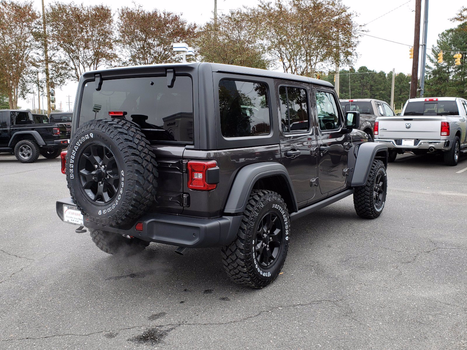 New 2020 JEEP Wrangler Unlimited Willys 4×4 Sport Utility