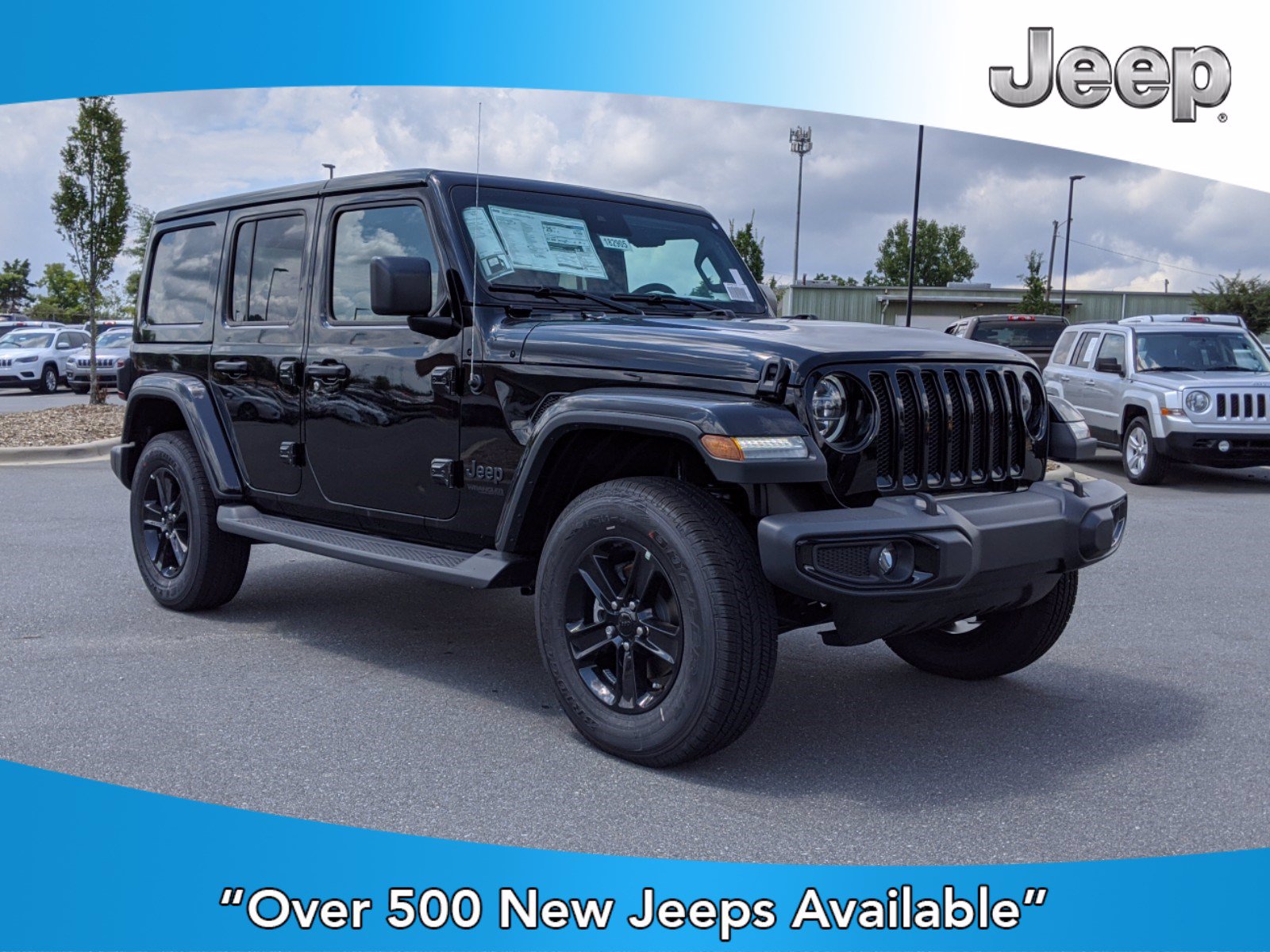 New 2020 JEEP Wrangler Unlimited Sahara Altitude With Navigation