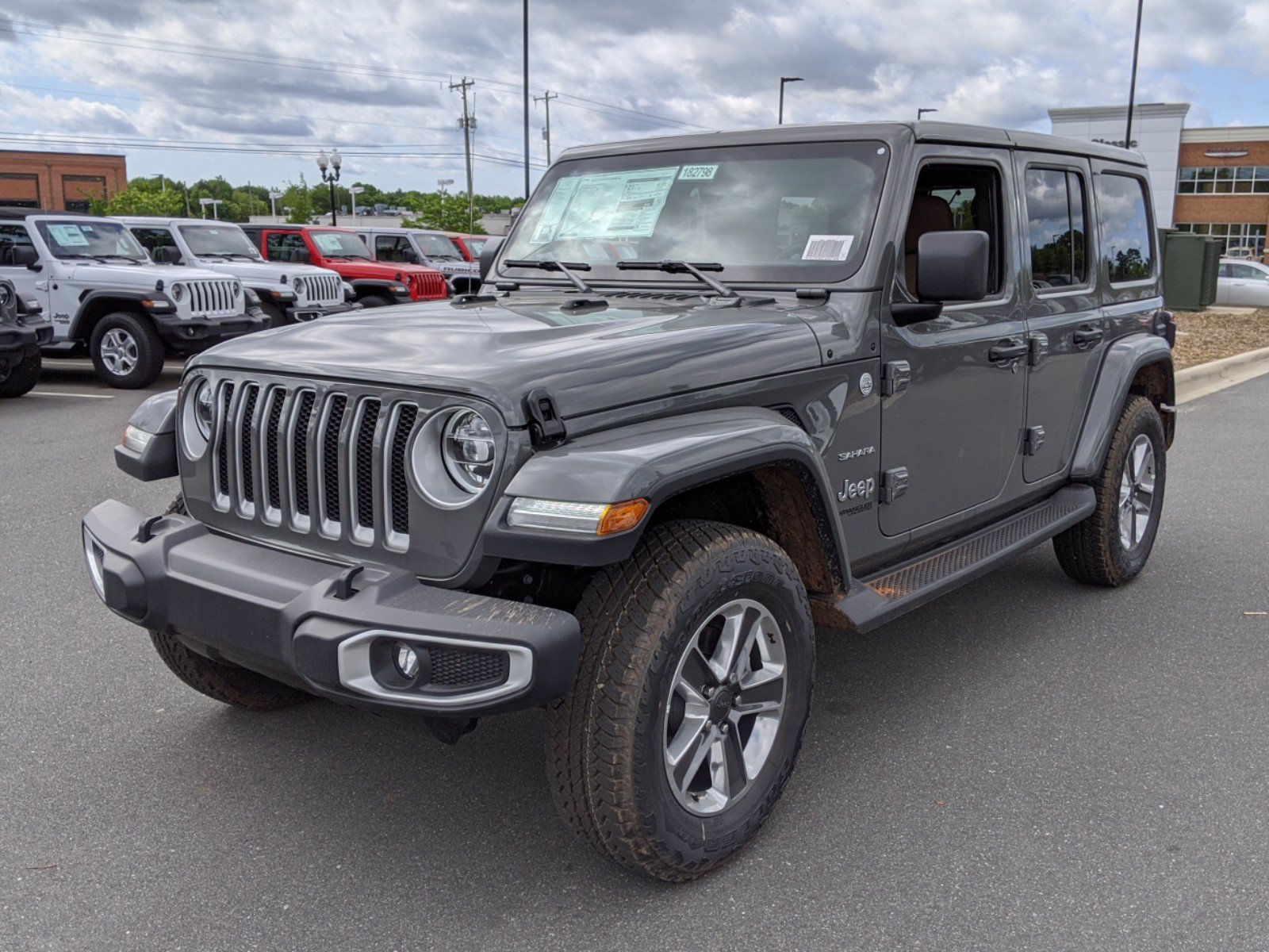 New 2020 JEEP Wrangler Unlimited Sahara With Navigation